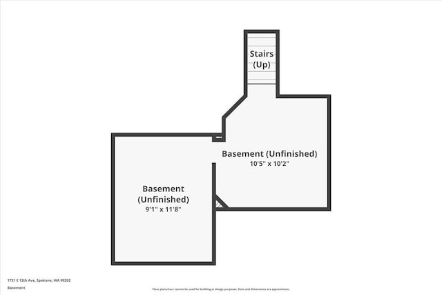 1721 E 12th Ave, Spokane, WA 99202 - home floor plan