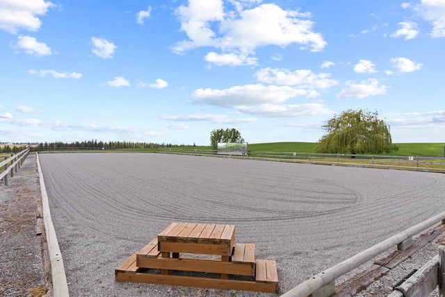 8310 E Belair Rd, Valleyford, WA 99036 - surrounding community featuring an outdoor riding arena and a view of rural / pastoral area