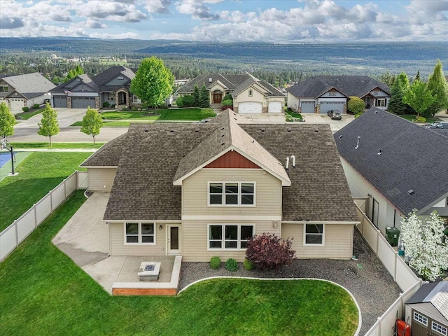 7708 N Warren Ln, Spokane, WA 99208 - aerial perspective of suburban area
