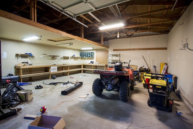 38821 N Newport Hwy, Elk, WA 99009 - garage with a workshop area