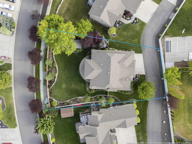 17702 E Galaxy Rd, Greenacres, WA 99016 - view of property location featuring property boundaries highlighted