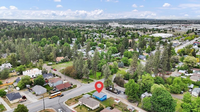 aerial view of property and surrounding area