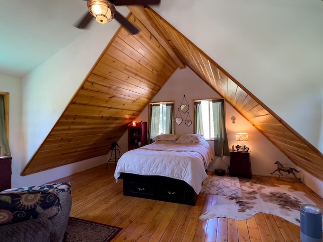 bedroom featuring wood-type flooring