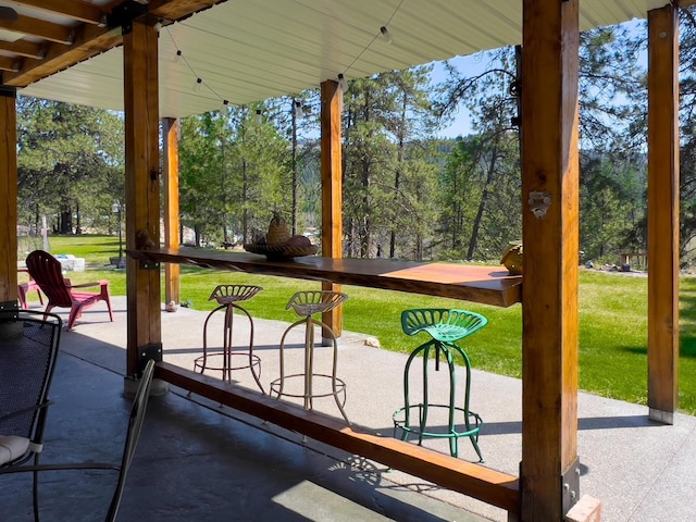 view of patio / terrace