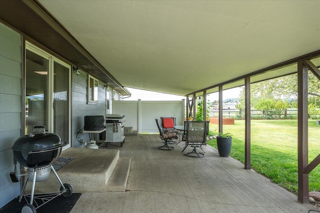 24005 E Garland Ave, Otis Orchards, WA 99027 - view of patio featuring grilling area
