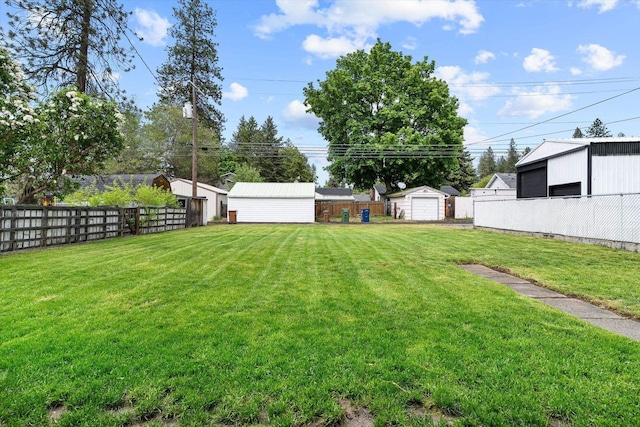 3424 W Princeton Ave, Spokane, WA 99205 - view of yard with an outdoor structure and a shed