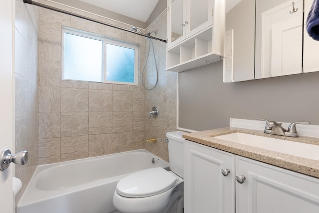 3123 E 36th Ave, Spokane, WA 99223 - full bath with toilet, shower / bath combination, and vanity