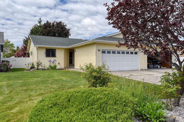 6923 N Hamilton St Unit 6923, Spokane, WA 99208 - ranch-style house featuring concrete driveway, a garage, and roof with shingles