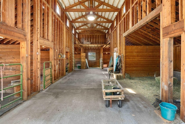 view of stable