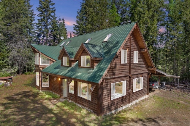 652 Penny Ln, Usk, WA 99180 - view of home's exterior with metal roof