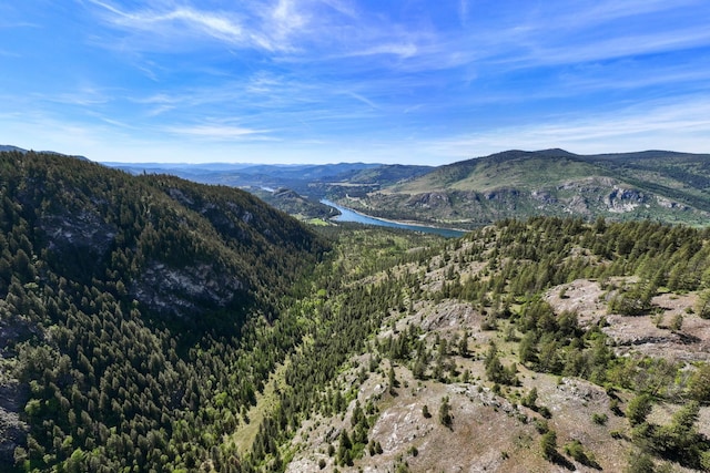 4345 Wilcox Rd, Northport, WA 99157 - mountain view featuring a large body of water