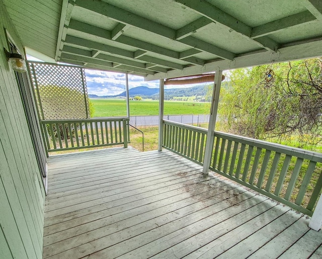 306 S Bernard St, Chewelah, WA 99109 - view of deck