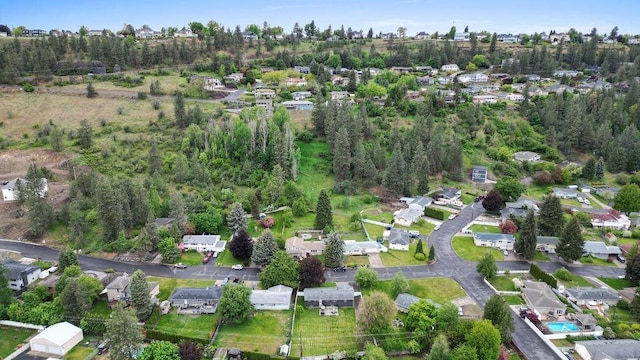 8214 N Jefferson Dr, Spokane, WA 99208 - aerial view of property and surrounding area featuring nearby suburban area