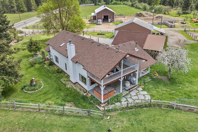 2443 Flowery Trail Rd, Usk, WA 99180 - aerial view of property and surrounding area