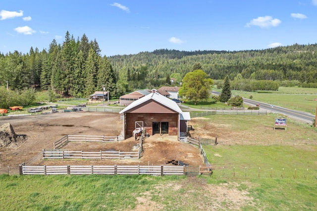 2443 Flowery Trail Rd, Usk, WA 99180 - view of rural area with a heavily wooded area