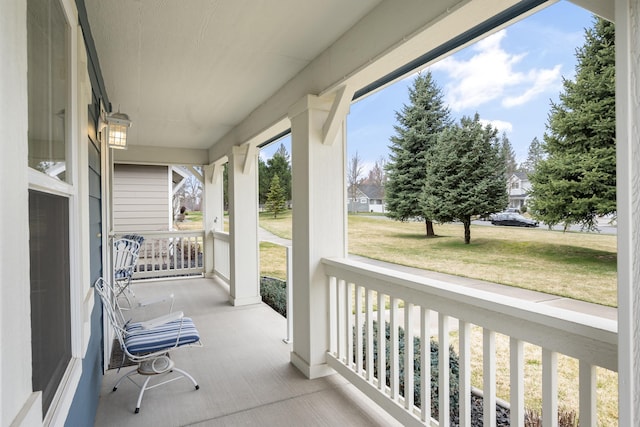 9016 N Sundance Dr, Spokane, WA 99208 - balcony featuring covered porch
