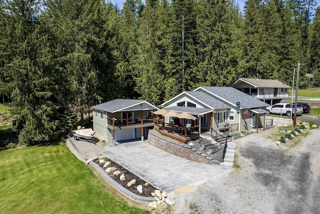 29955 N Isle View Rd, Spirit Lake, ID 83869 - view from above of property featuring a forest