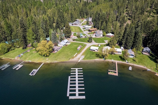 29955 N Isle View Rd, Spirit Lake, ID 83869 - view of property location with a nearby body of water and a forest