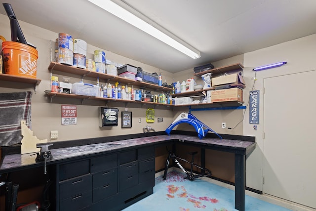 1503 E 3rd Ave, Post Falls, ID 83854 - office area featuring finished concrete flooring