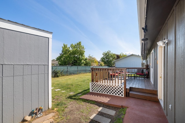 1503 E 3rd Ave, Post Falls, ID 83854 - view of yard featuring a deck