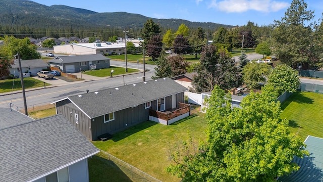 1503 E 3rd Ave, Post Falls, ID 83854 - aerial view of residential area with a mountain backdrop