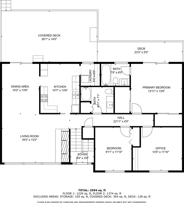 11010 E 28th Ave, Spokane, WA 99206 - property floor plan