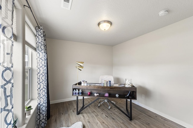 18924 E Fredrick Ave, Otis Orchards, WA 99027 - office with wood finished floors and baseboards