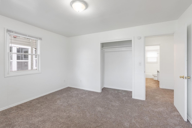 3013 E Broad Ave, Spokane, WA 99217 - unfurnished bedroom with carpet floors, a closet, and baseboards
