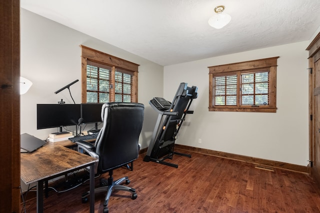 10204 N Wellen Ln, Spokane, WA 99218 - office space with wood finished floors, healthy amount of natural light, and baseboards