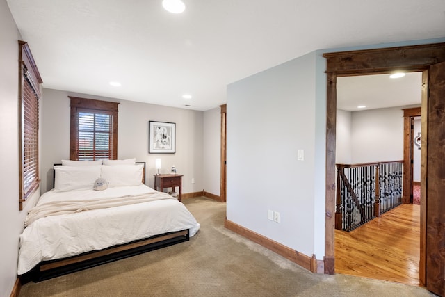 10204 N Wellen Ln, Spokane, WA 99218 - carpeted bedroom with baseboards and recessed lighting