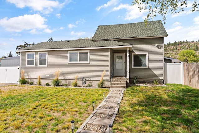 4521 E Fairview St, Spokane, WA 99217 - bungalow-style house with a gate and a shingled roof