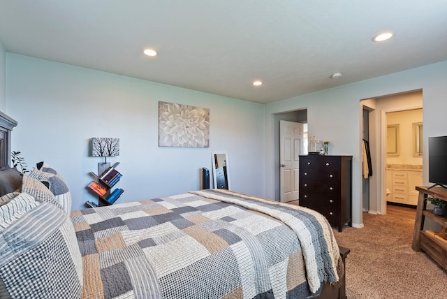 4521 E Fairview St, Spokane, WA 99217 - bedroom with light colored carpet and recessed lighting