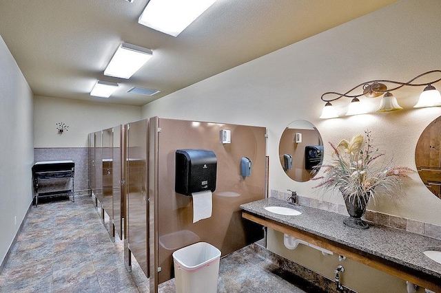 6701 N Idaho Rd, Newman Lake, WA 99025 - full bath with a shower stall and dual sinks