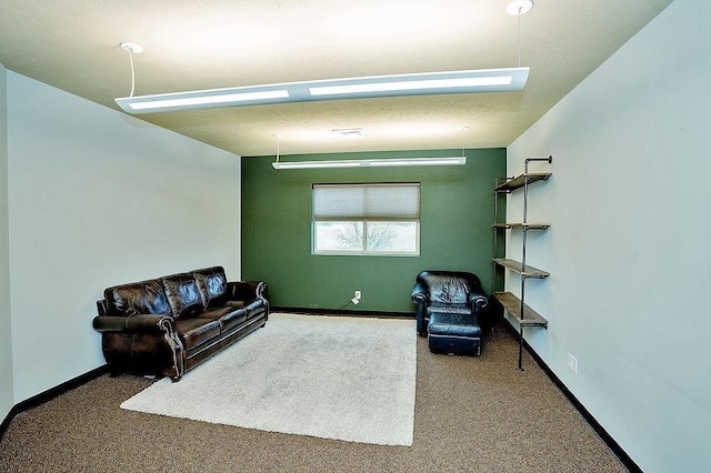 6701 N Idaho Rd, Newman Lake, WA 99025 - sitting room with carpet flooring and baseboards