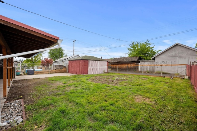 607 E Walton Ave, Spokane, WA 99207 - view of yard with an outdoor structure