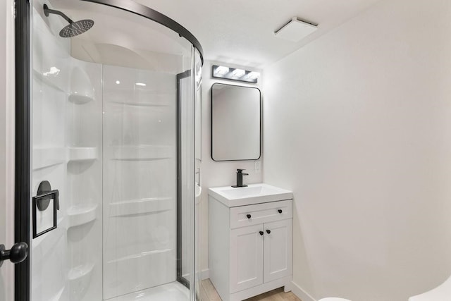 2417 E Nebraska Ave, Spokane, WA 99208 - bathroom with a stall shower and vanity