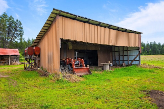 4796 W Gibson Dahl Rd, Clayton, WA 99110 - view of pole building
