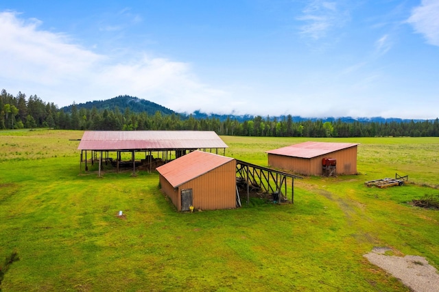4796 W Gibson Dahl Rd, Clayton, WA 99110 - aerial view of sparsely populated area featuring a forest