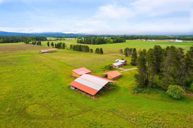 4796 W Gibson Dahl Rd, Clayton, WA 99110 - aerial view of sparsely populated area featuring a pastoral area