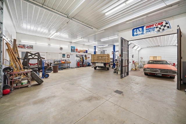 17110 W Boone Ln, Medical Lake, WA 99022 - garage with a workshop area