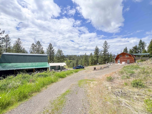 2010 Clemons Rd, Rice, WA 99167 - view of dirt / gravel road with a barn