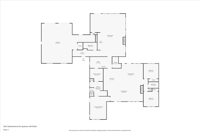 220 E Meadowlane Rd, Spokane, WA 99224 - room layout
