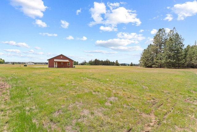 344 W Deer Park Milan Rd, Deer Park, WA 99006 - view of green lawn featuring a view of countryside and an outbuilding
