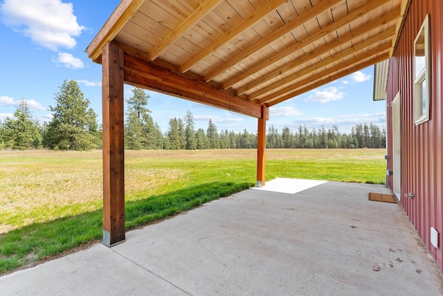 344 W Deer Park Milan Rd, Deer Park, WA 99006 - view of patio / terrace featuring a view of countryside