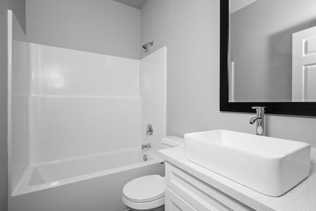 11911 N Main St, Mead, WA 99021 - full bathroom with toilet, vanity, and shower / washtub combination