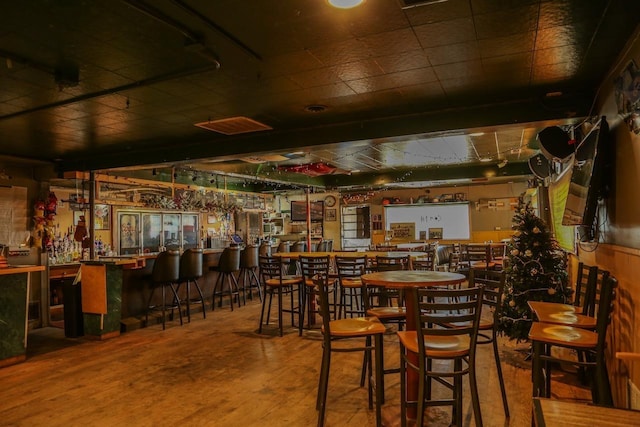 2208 N Park Rd, Spokane Valley, WA 99212 - indoor dry bar with wood finished floors