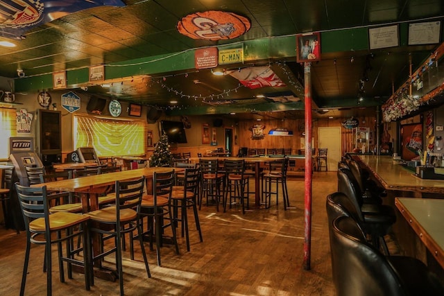 2208 N Park Rd, Spokane Valley, WA 99212 - indoor dry bar featuring wood finished floors