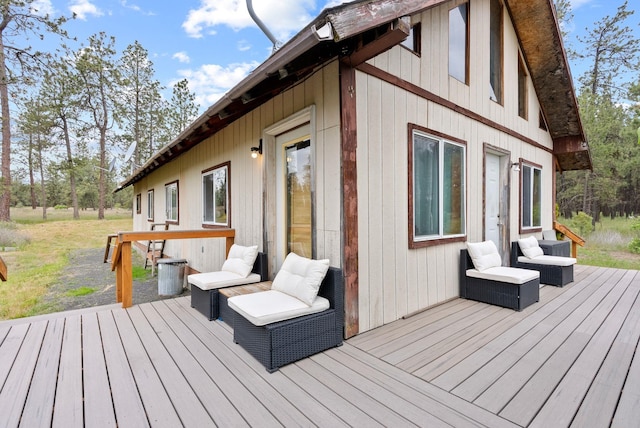 6500 W Soledad Ln, Cheney, WA 99004 - view of wooden deck