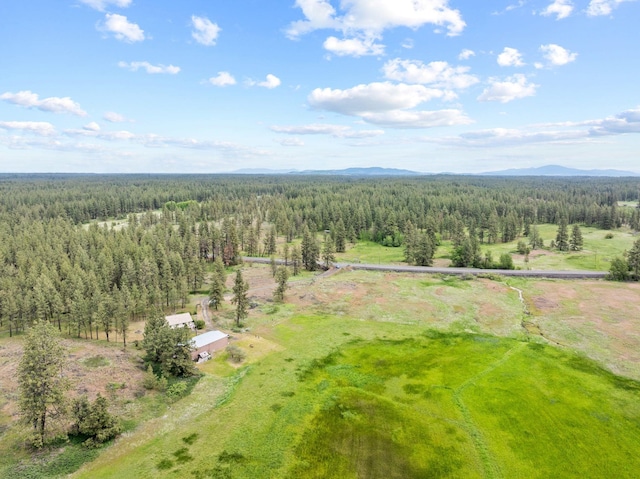 6500 W Soledad Ln, Cheney, WA 99004 - bird's eye view of a forest and mountains