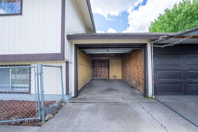 16108 E Broadway Avenue 16110E Broadway Ave, Spokane Valley, WA 99037 - garage with concrete driveway
